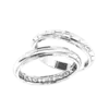 (Пара) Серебряные обручальные кольца "Спаси и сохрани"