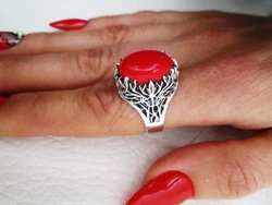 Женское серебряное кольцо "Эльфийское"