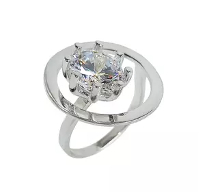 Серебреное кольцо с камнем