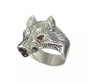 Серебряный перстень "Волк"