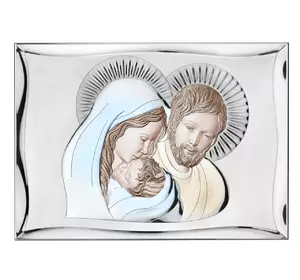 Икона серебряная "Святое Симейство" (35х50см) 81301.7LCOL