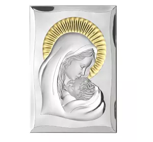 Икона серебряная "Мадонна с Младенцем" (28х40см) 81300.6L ORO