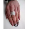 Серебряное кольцо "VIP"