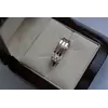 Серебряное кольцо с золотыми пластинами  Зарина