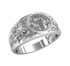 Серебряное охранное кольцо 1011к.