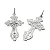 Серебряный крестик 1002кр. Серебряный крестик 1002кр.