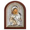 Икона серебряная "Матерь Божья Владимирская" (7.5х11см)  84080.2L.ORO Икона серебряная "Матерь Божья Владимирская" (7.5х11см)  84080.2L.ORO