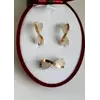 Серебряный набор с золотыми пластинами ВАЛЬКИРИЯ Серебряный набор с золотыми пластинами ВАЛЬКИРИЯ