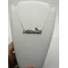 Серебряный именное колье Макаренко Серебряный именное колье Макаренко