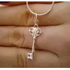 Серебряная подвеска "Ключик" Серебряная подвеска "Ключик"
