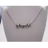 Серебряный именное колье Анжела Angela Серебряный именное колье Анжела Angela