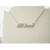 Серебряный именное колье Gulia Юлия Серебряный именное колье Gulia Юлия