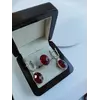 Серебряный набор  с  Гранатом Серебряный набор  с  Гранатом
