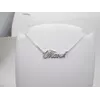 Серебряный именное колье "Таня" Серебряный именное колье "Таня"