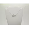 Серебряный именное колье Лейла  Leila Серебряный именное колье Лейла  Leila