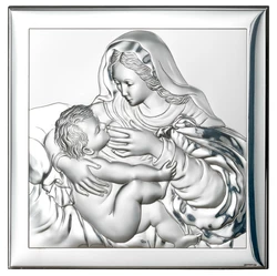 Икона серебряная Пресвятой Богородицы "Кормилица" (18х18см) 80002 4XL Икона серебряная Пресвятой Богородицы "Кормилица" (18х18см) 80002 4XL
