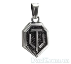 Серебряный кулон Мир танков (World of Tanks, WOT). Серебряный кулон Мир танков (World of Tanks, WOT).