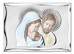 Икона серебряная "Святое Симейство" (35х50см) 81301.7LCOL Икона серебряная "Святое Симейство" (35х50см) 81301.7LCOL