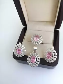 Серебряный набор  Генхелия Серебряный набор  Генхелия