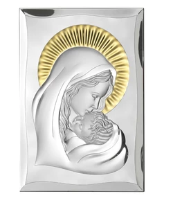Икона серебряная "Мадонна с Младенцем" (28х40см) 81300.6L ORO Икона серебряная "Мадонна с Младенцем" (28х40см) 81300.6L ORO
