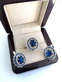 Серебряный набор  Генхелия Серебряный набор  Генхелия