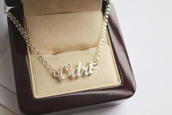 Серебряное именное колье  Odri Серебряное именное колье  Odri