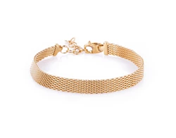 Серебряный браслет в позолоте Milano Gold (9.2г) Серебряный браслет в позолоте Milano Gold (9.2г)
