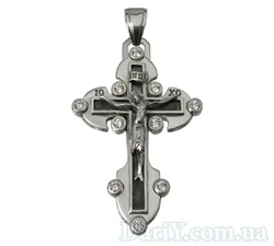 Серебряный крестик 1034кр. Серебряный крестик 1034кр.