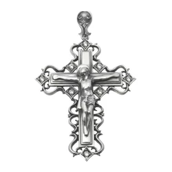 Серебряный крестик 1036кр. Серебряный крестик 1036кр.