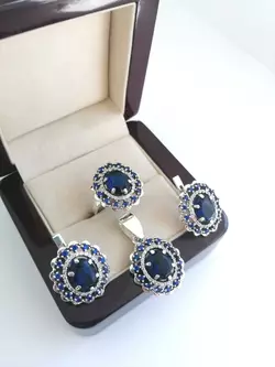 Серебряный набор  Генхелия Серебряный набор  Генхелия
