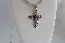 Серебряный  крестик Серебряный  крестик
