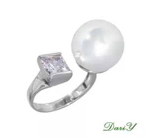 Серебряное кольцо с Жемчугом Серебряное кольцо с Жемчугом