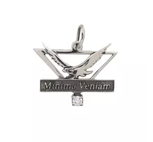 Кулон из серебра "Minima Veniam" (визитная карточка) Кулон из серебра "Minima Veniam" (визитная карточка)