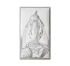 Икона серебряная "Матерь Божья Непорочного Зачатия" (12x20см) 81322 4XL Икона серебряная "Матерь Божья Непорочного Зачатия" (12x20см) 81322 4XL