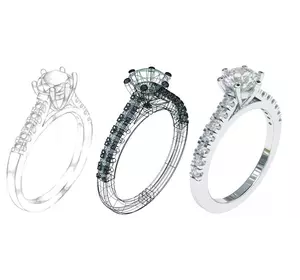 Женские кольца под заказ Женские кольца под заказ