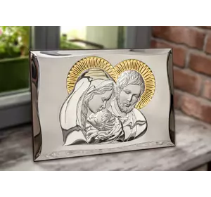 Икона серебряная "Святая Симья" (35х50 см) 81301/7LORO Икона серебряная "Святая Симья" (35х50 см) 81301/7LORO